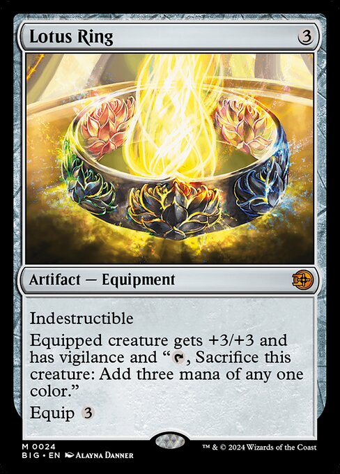 BIG: Lotus Ring (Foil)