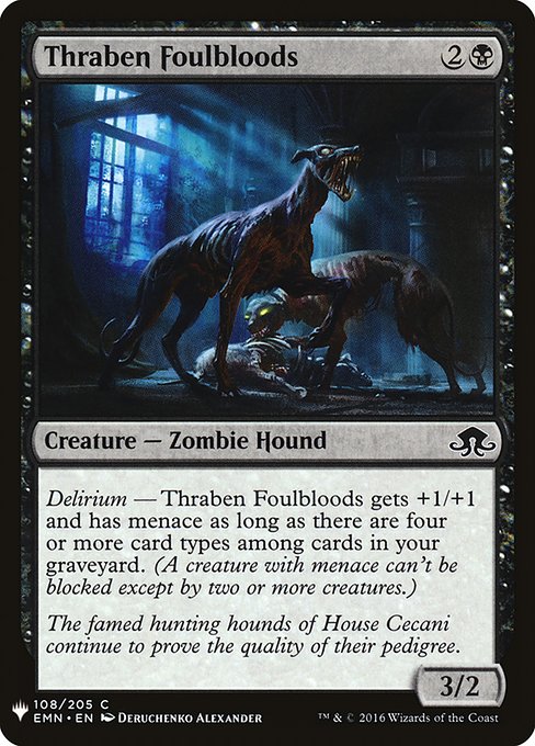 PLST: Thraben Foulbloods