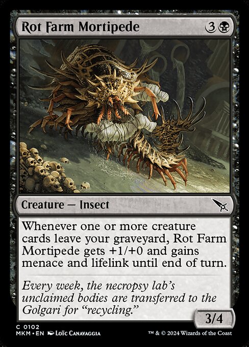 MKM: Rot Farm Mortipede (Foil)
