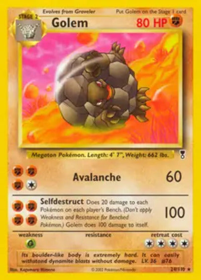 Golem 024/110 Unlimited Legendary Collection
