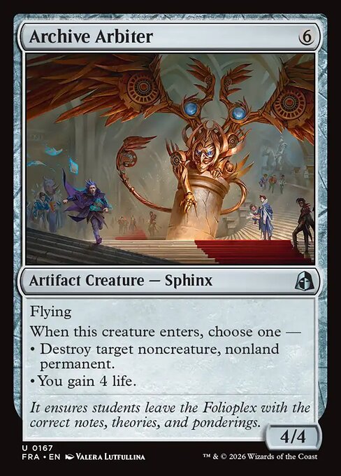 FRA: Archive Arbiter (Foil)