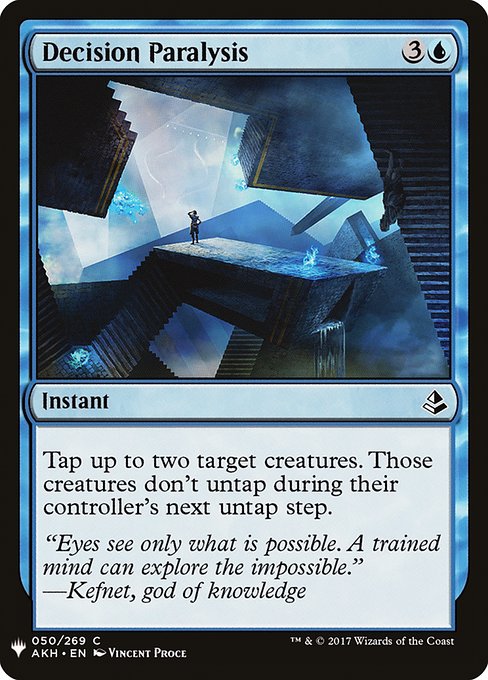 PLST: Decision Paralysis