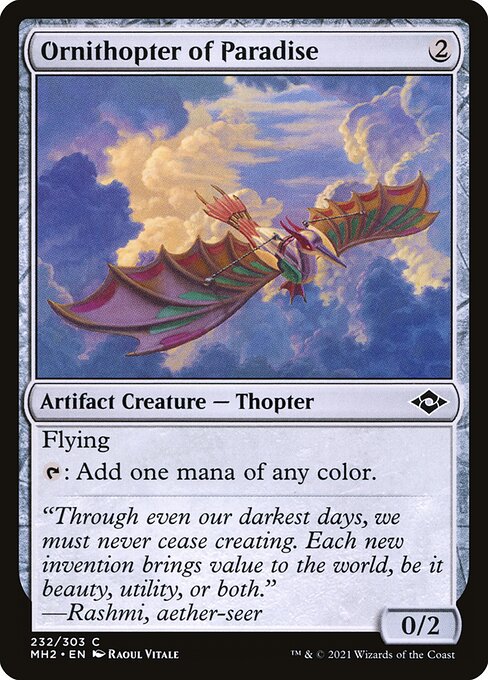 MH2: Ornithopter of Paradise