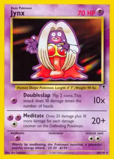 Jynx 026/110 Unlimited Legendary Collection