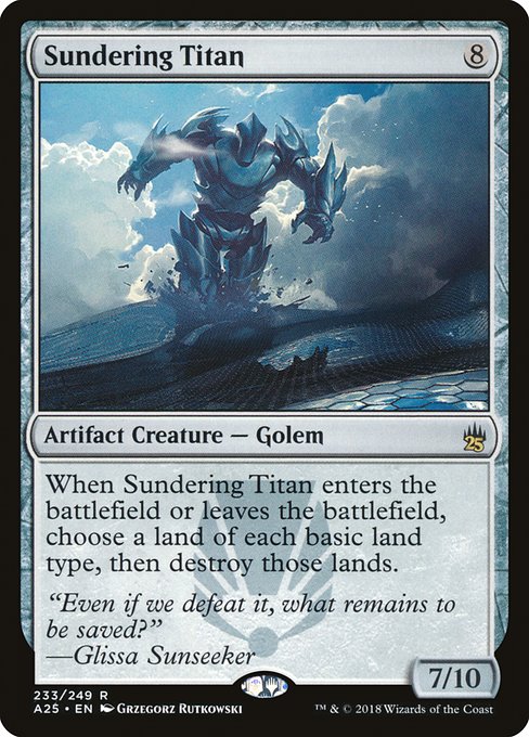 A25: Sundering Titan