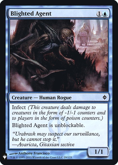 PLST: Blighted Agent (Foil)