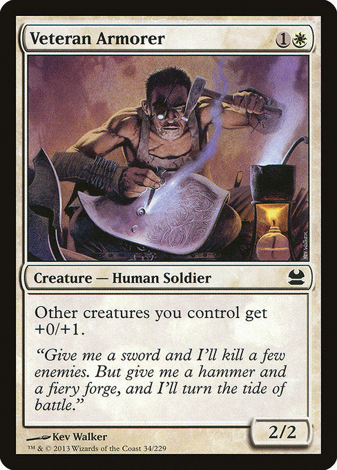 MMA: Veteran Armorer (Foil)