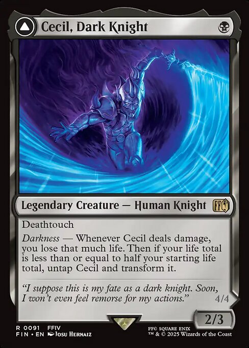 FIN: Cecil, Dark Knight (Foil)