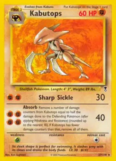 Kabutops 027/110 Unlimited Legendary Collection