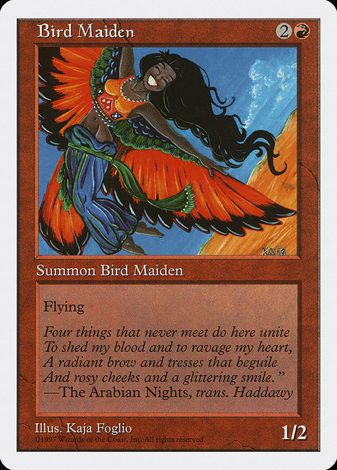 5ED: Bird Maiden