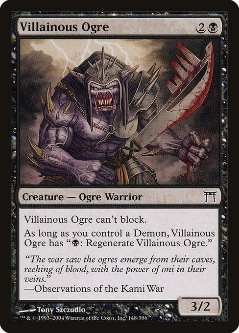 CHK: Villainous Ogre