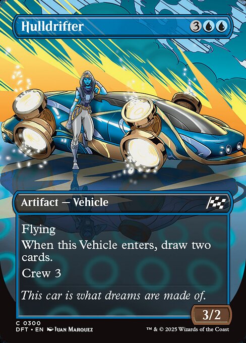 DFT: Hulldrifter (Borderless) (Foil)