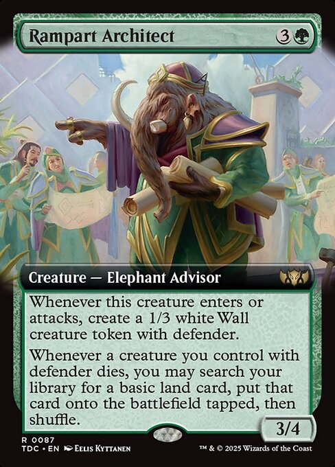 TDC: Rampart Architect (Extended Art)
