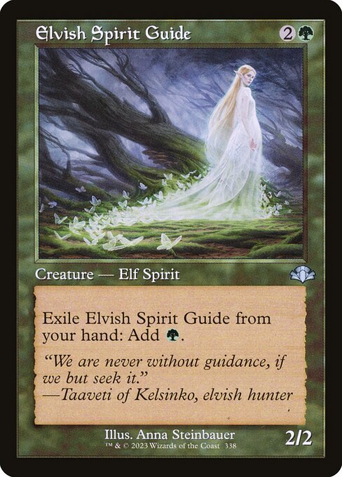 DMR: Elvish Spirit Guide (Retro Frame) (Foil)