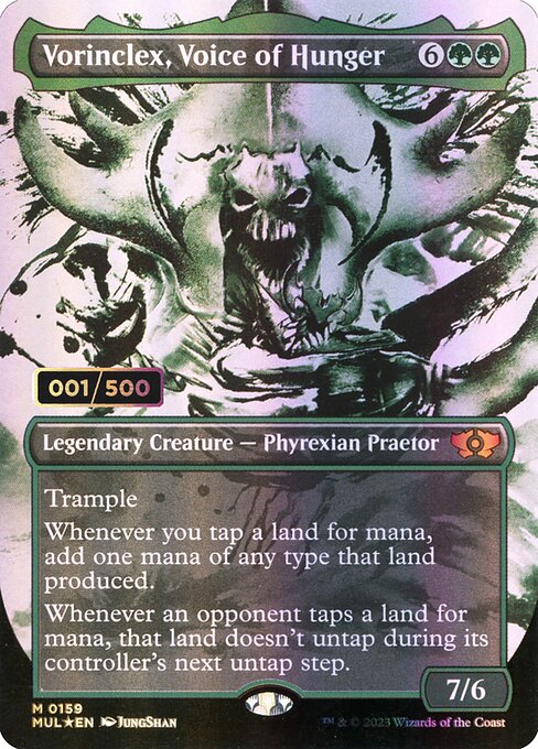 MUL: Vorinclex, Voice of Hunger (Serial Numbered) (Foil)