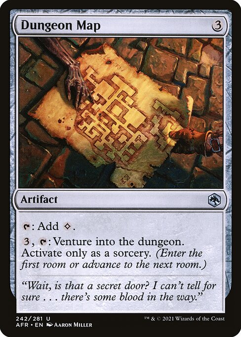 AFR: Dungeon Map
