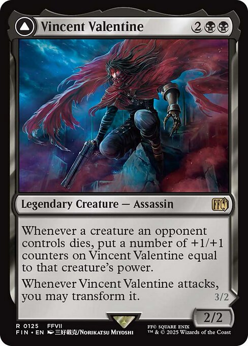 FIN: Vincent Valentine (Foil)