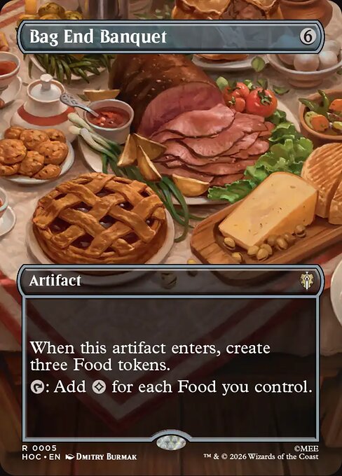 HOC: Bag End Banquet (Borderless) (Foil)