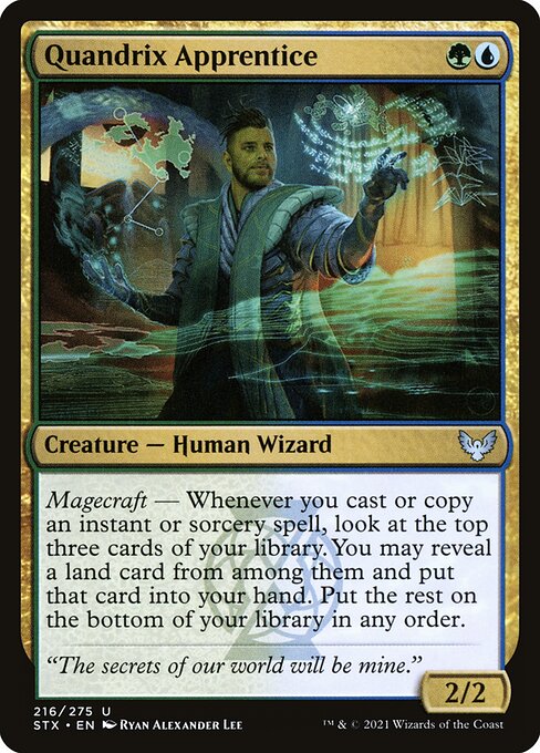 STX: Quandrix Apprentice (Foil)