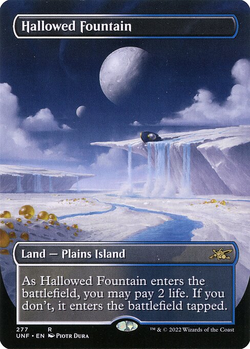 UNF: Hallowed Fountain (Borderless) (Foil)
