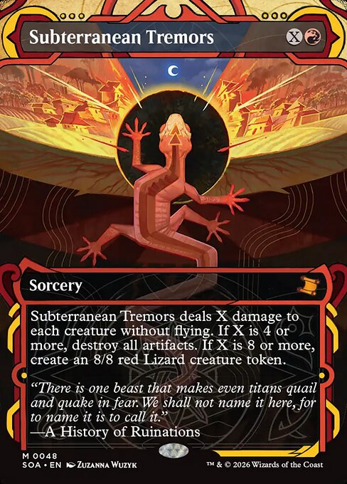 SOA: Subterranean Tremors (Foil)