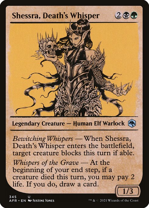 AFR: Shessra, Death's Whisper (Showcase) (Foil)