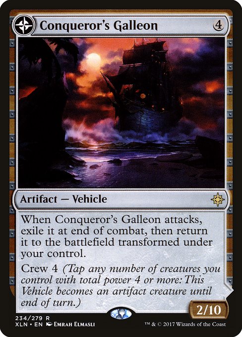 XLN: Conqueror's Galleon (Foil)