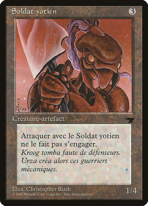 REN: Yotian Soldier (French) - "Soldat yotien"