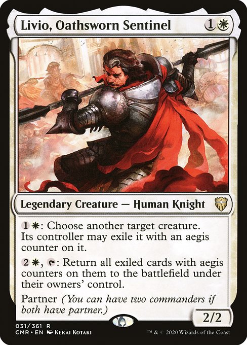 CMR: Livio, Oathsworn Sentinel