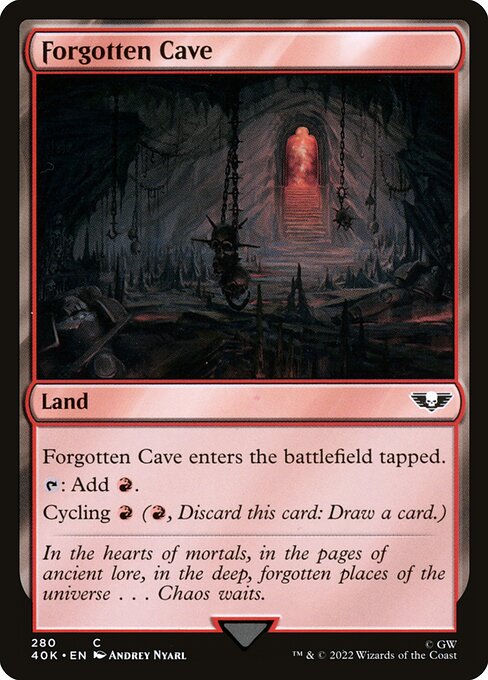 40K: Forgotten Cave