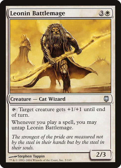 DST: Leonin Battlemage (Foil)