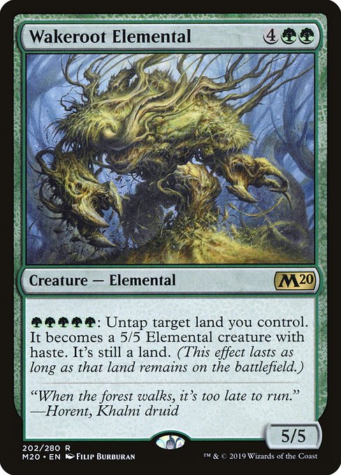 M20: Wakeroot Elemental