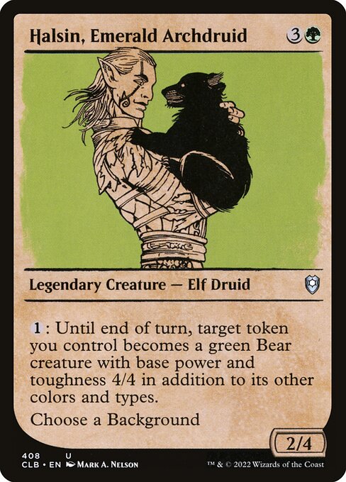 CLB: Halsin, Emerald Archdruid (Showcase) (Foil)