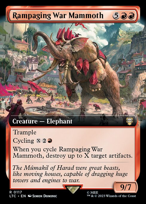 LTC: Rampaging War Mammoth (Extended Art)