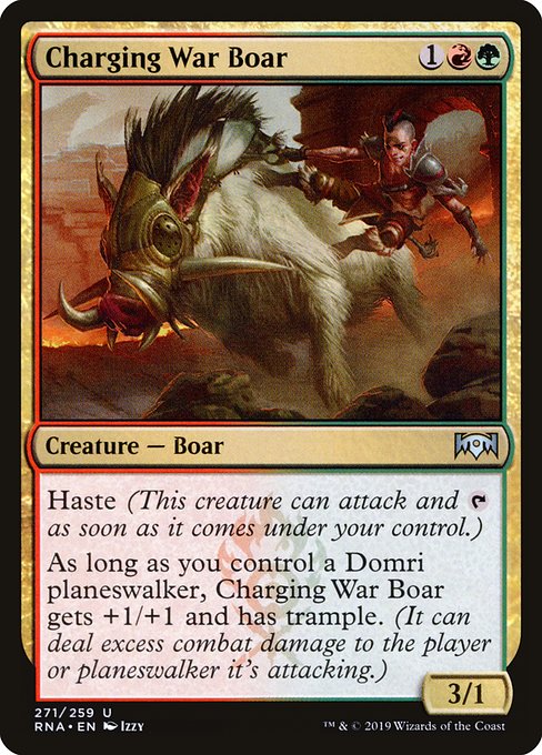 RNA: Charging War Boar