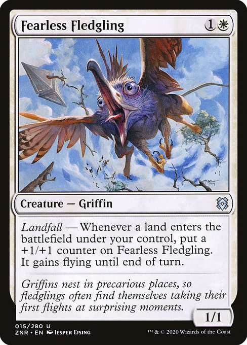 ZNR: Fearless Fledgling (Foil)