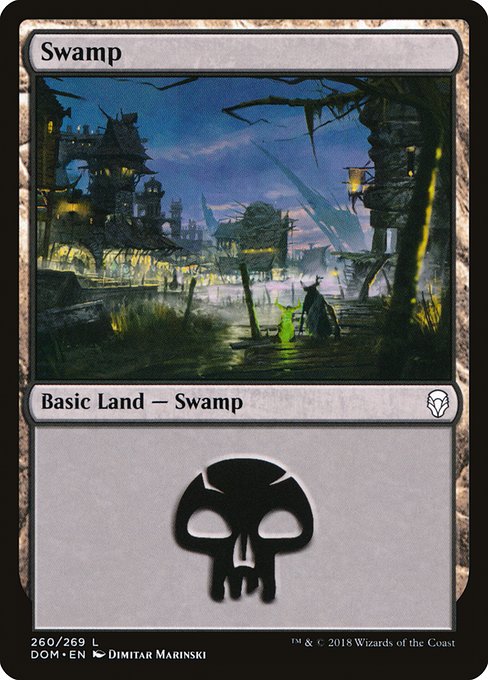 DOM: Swamp (260) (Foil)