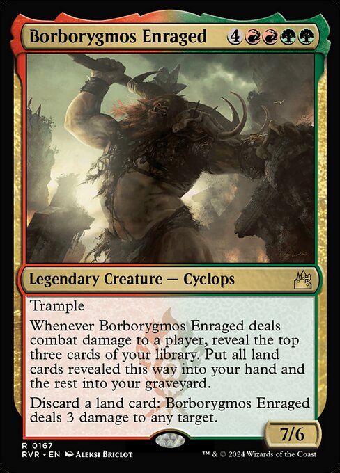 RVR: Borborygmos Enraged (Foil)