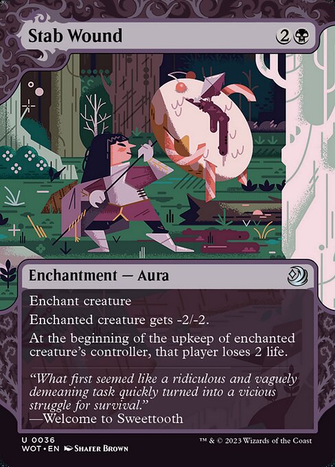 WOT: Stab Wound (Foil)