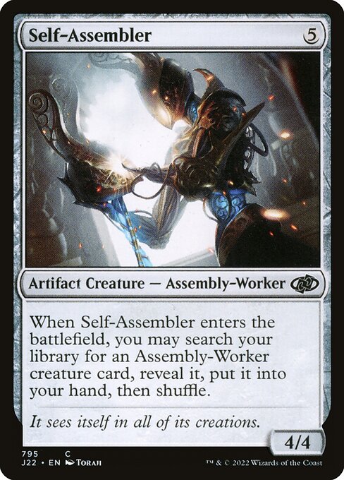 J22: Self-Assembler