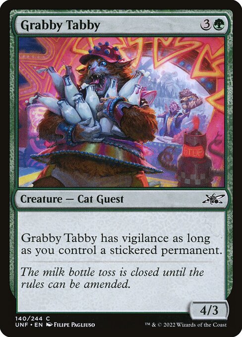 UNF: Grabby Tabby