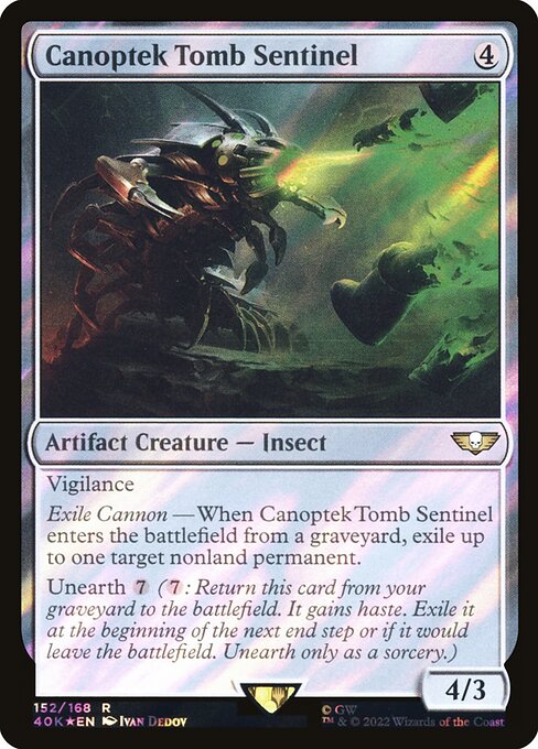 40K: Canoptek Tomb Sentinel (Surge Foil)