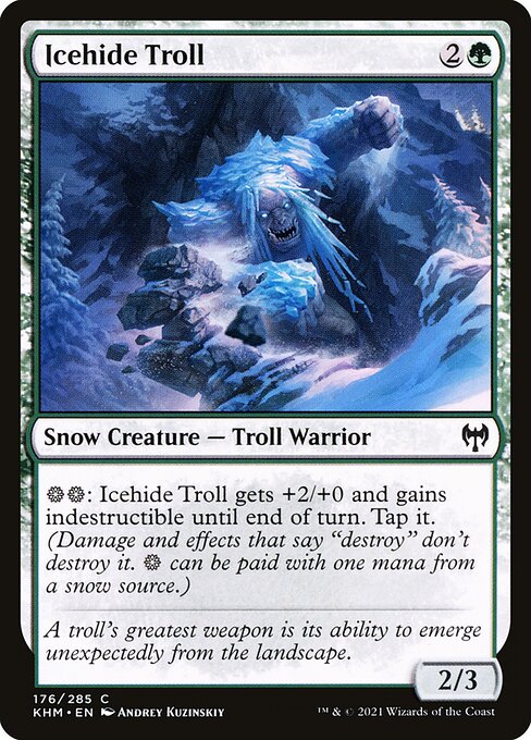 KHM: Icehide Troll (Foil)