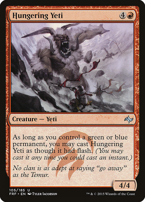 FRF: Hungering Yeti (Foil)