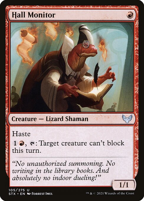 STX: Hall Monitor (Foil)