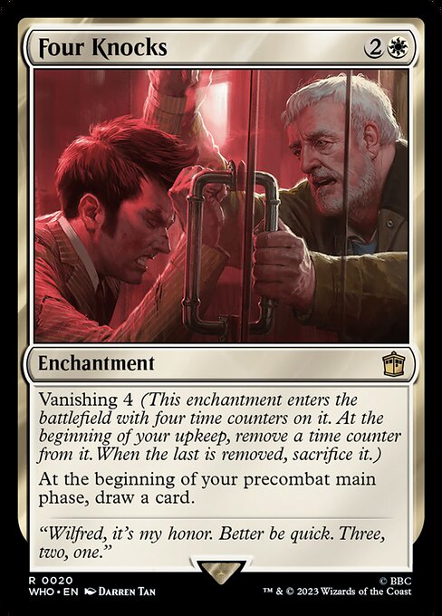 WHO: Four Knocks (Foil)