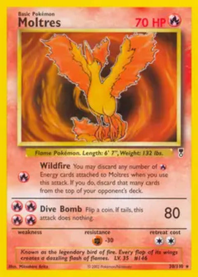 Moltres 030/110 Unlimited Legendary Collection