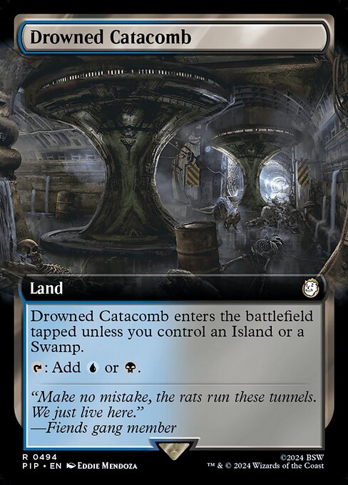 PIP: Drowned Catacomb (Extended Art) (Foil)