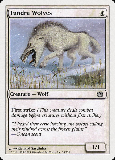 8ED: Tundra Wolves