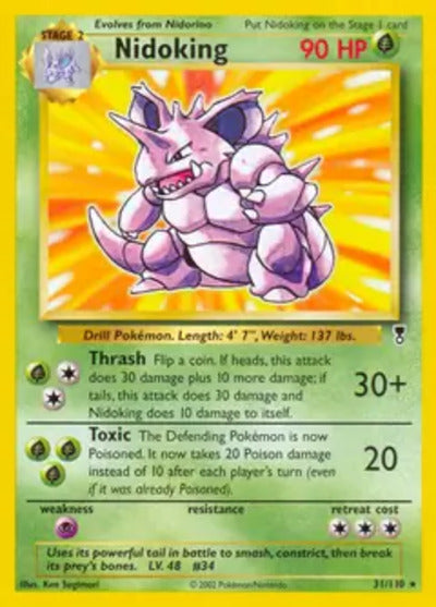 Nidoking 031/110 Unlimited Legendary Collection